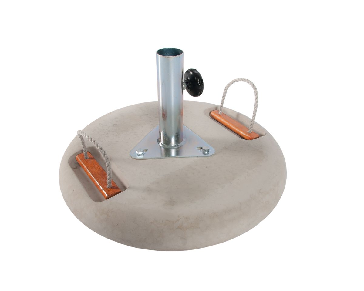 Cape Umbrellas Cement Base with Electroplated Upstand Grey Shop